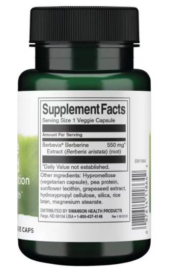 Berberina avanzata | Berbevis® Estratto 550 mg 30 capsule