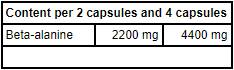 Beta-Alanina Magnum 120 capsule