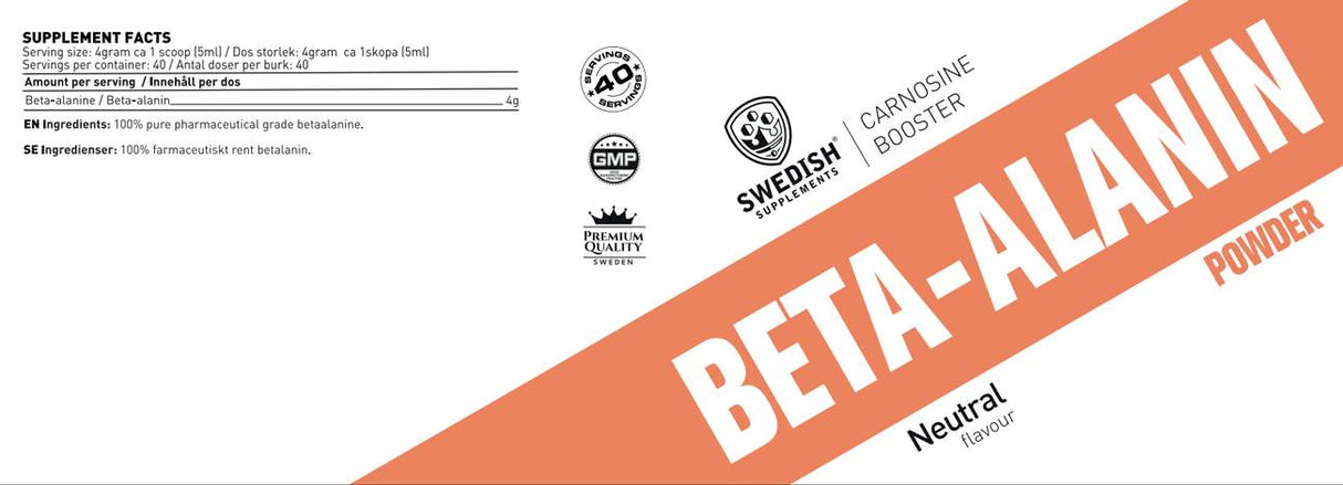 Polvere di Beta Alanina - 300 grammi