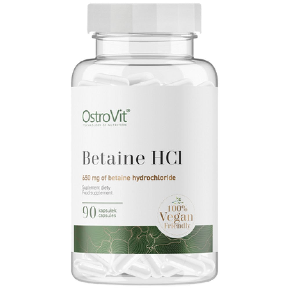 Betaina HCl 650 mg 90 capsule