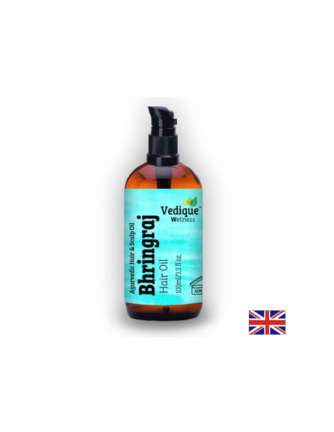 Olio di Bhringraj - per caduta dei capelli, forfora e capelli esausti, 100 ml