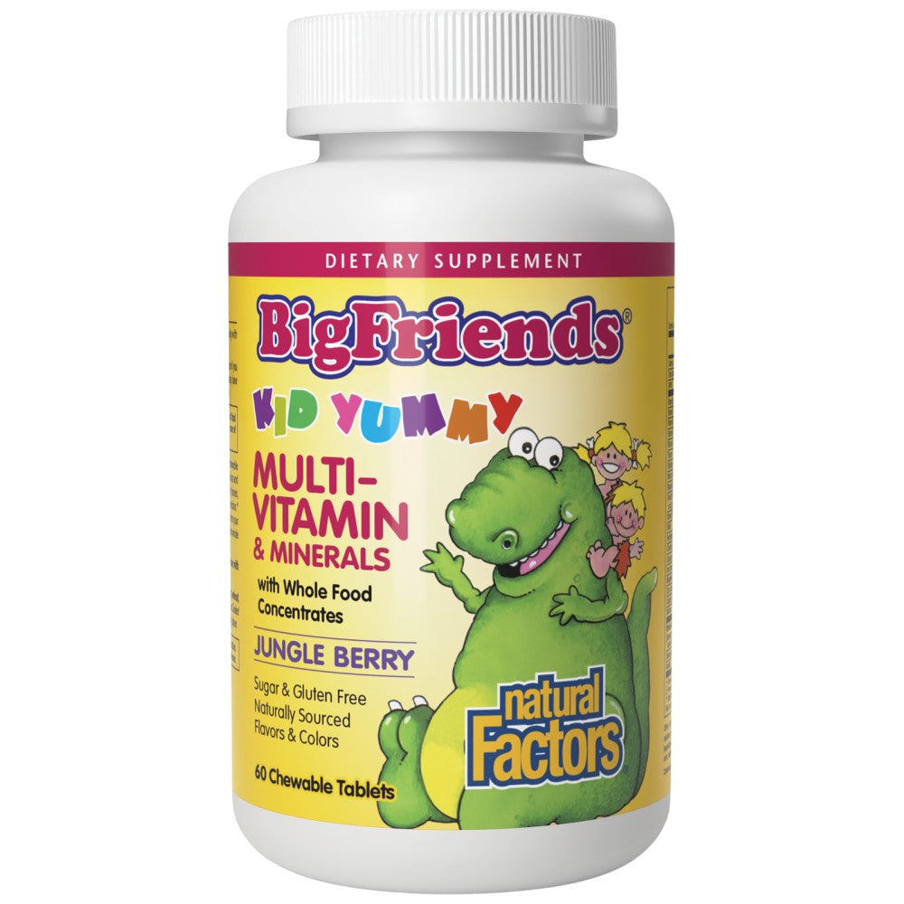 Big Friends Multivitaminico Masticabile per Bambini 60 Compresse Masticabili