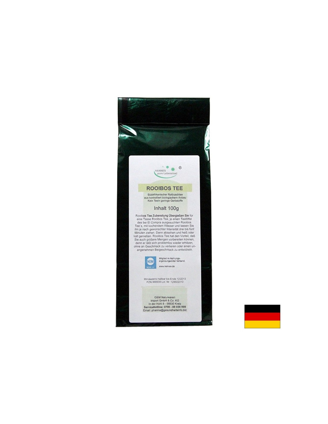 Tè Rooibos Bio - Tè Rooibos BIO, 100 g El Compra