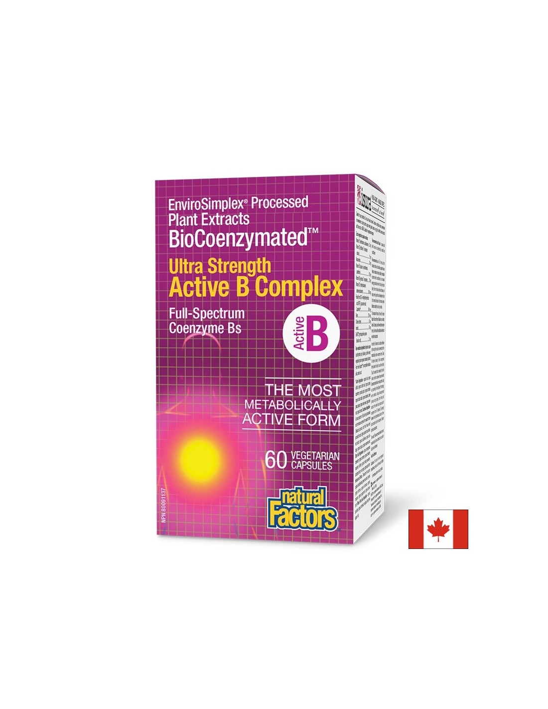 BioCoenzymated™ Active B-Complex Ultra Forte, Capsule da 60 V