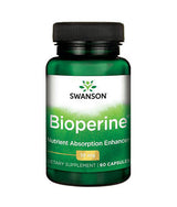 Potenziatore dell'assorbimento dei nutrienti Bioperine 10 mg - 60 capsule