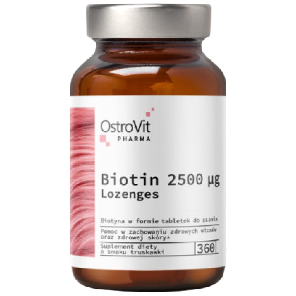 Biotina 2500 mcg | Pastiglie 360 ​​Compresse sublinguali