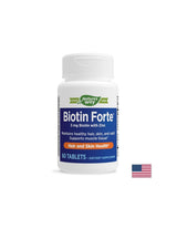 Biotin Forte® - Biotin forte® con zinco, 60 compresse Nature's Way