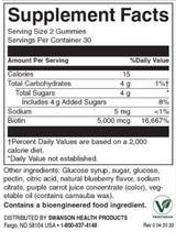 Caramelle gommose alla biotina 5.000 mcg | Mirtillo - 60 compresse masticabili