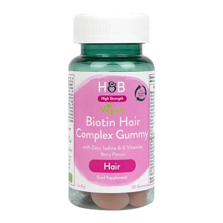 Biotin Hair Complex 30 gelatina vegana OLANDA & BARRETT