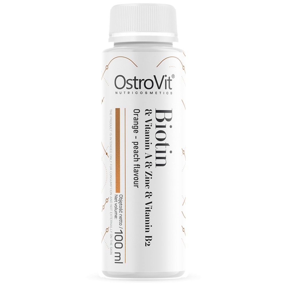 Biotina & Vitamina A & Zinco & Vitamina B2 Shot - 100 ml