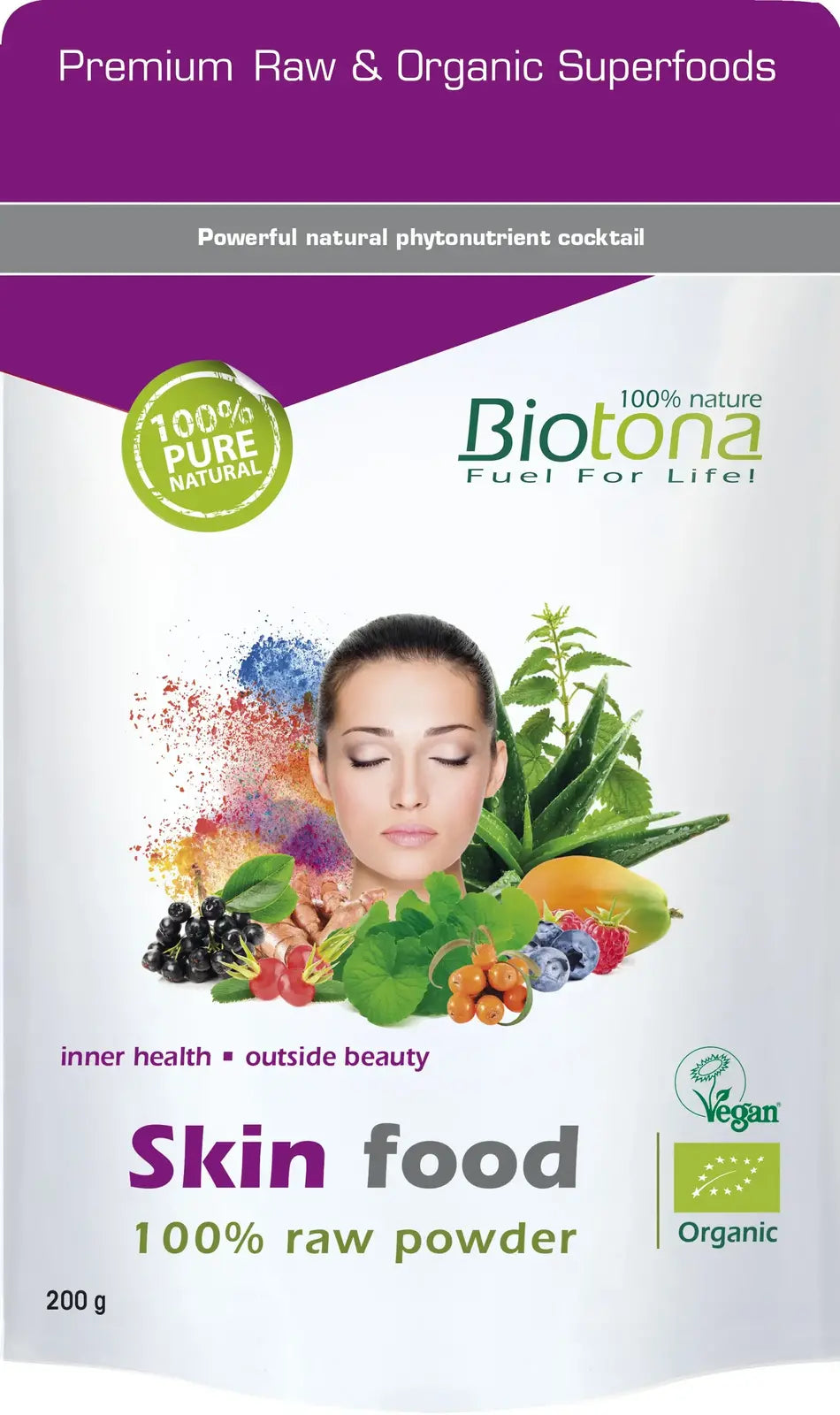 <tc>Biotona</tc> cibo biologico per la pelle 200 g