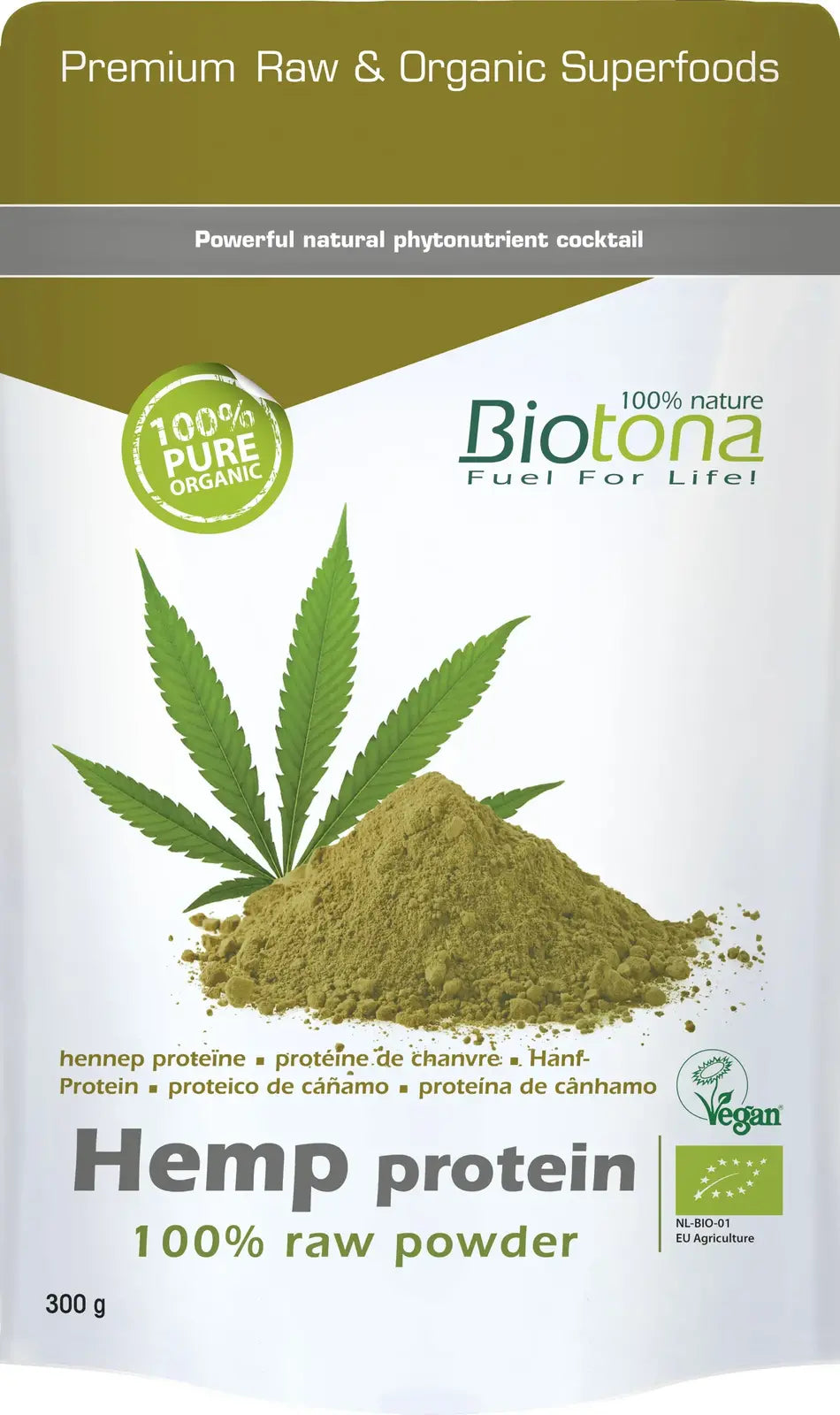 <tc>Biotona</tc> proteine ​​di canapa biologiche 300 g