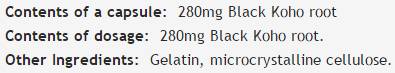 Cohosh Nero 280 mg - 60 capsule