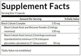 Cohosh nero (standardizzato) 550 mg - 120 capsule