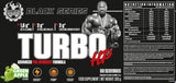 Serie nera | Formula pre-allenamento avanzata Turbo HP - 300 grammi