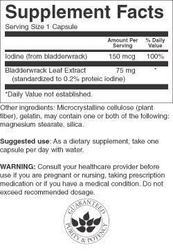 Fucus 500 mg 60 capsule