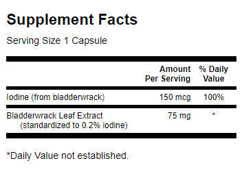 Fucus Foglie 75 mg - 60 capsule