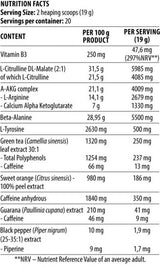 Sangue & Budella | La mente & Body Pre-Workout - 380 grammi