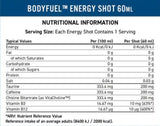 Colpi energetici Bodyfuel - 12 x 60 ml