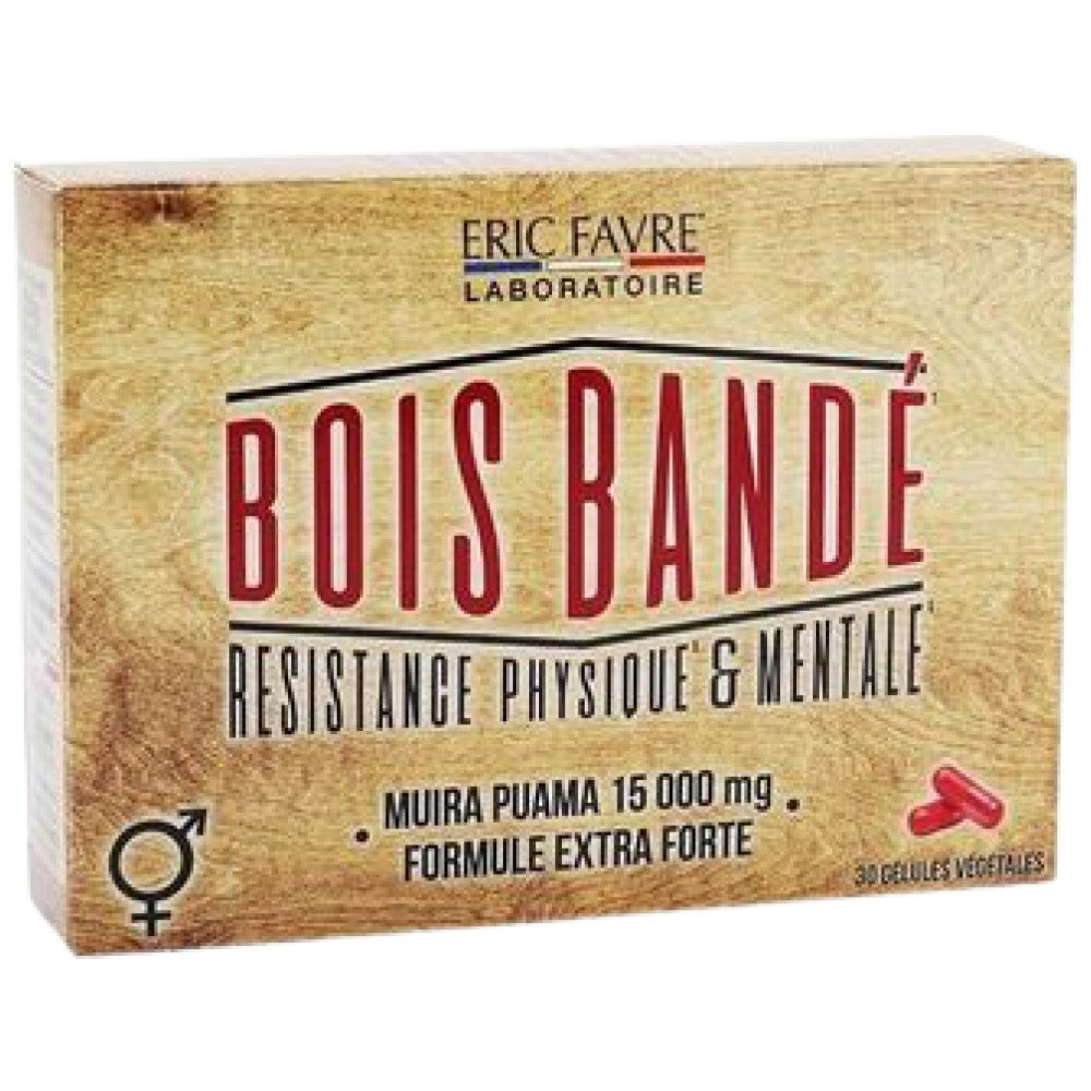 Bois Bande - Muira Puama | Fisico resistente & Mentale - 30 capsule