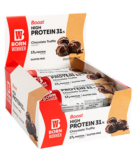 Barretta ad alto contenuto proteico Boost 31% - 12 x 55 grammi