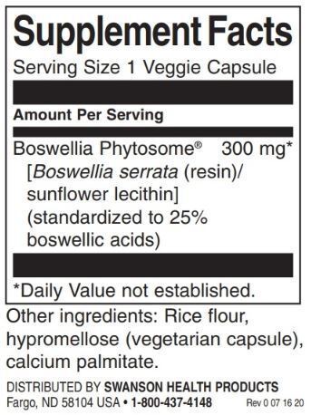 Boswellia Fitosoma - Standardizzato 300 mg/60 Vcaps - 0