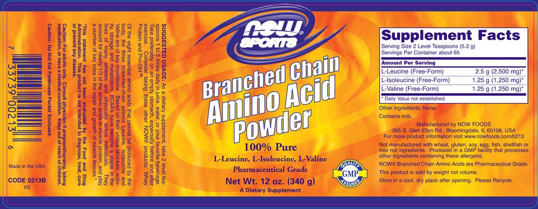 Polvere di aminoacidi a catena ramificata - 340 grammi