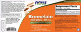 Bromelina 2400 GDU - 60 capsule
