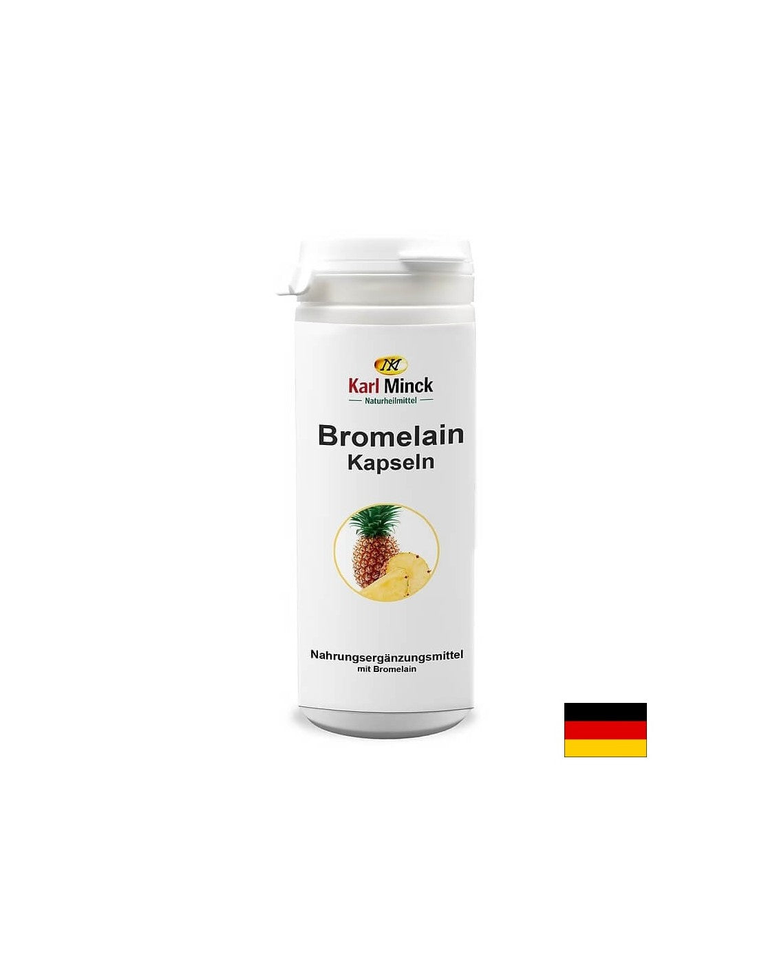 Bromelina - Bromelina 400 mg, 100 capsule <tc>Karl Minck</tc>