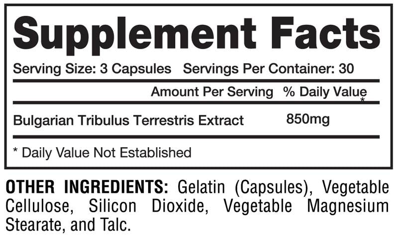Tribulus bulgaro 90% - 90 capsule