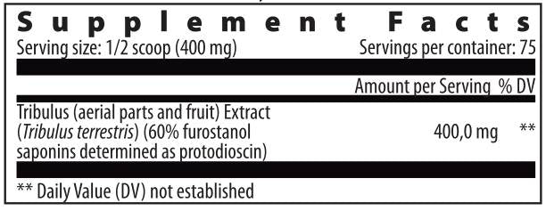 Tribulus/polvere bulgaro - 30 grammi