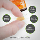 Vitamina C 1000 mg con Zinco (Albion® Zinc) 15 mg 210 compresse <tc>Nutravita</tc>