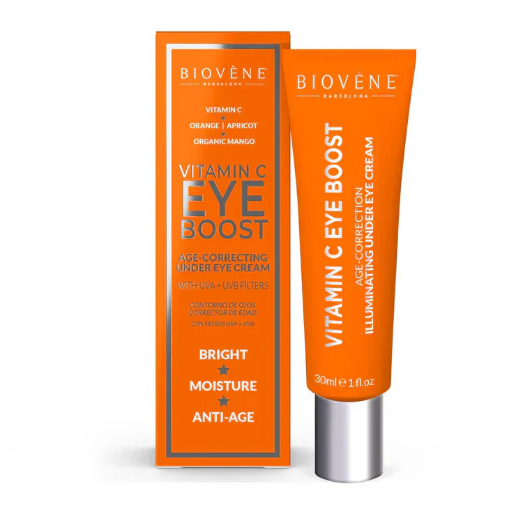 Crema potenziatore occhi alla vitamina C per correggere i segni dell'invecchiamento 15 ml