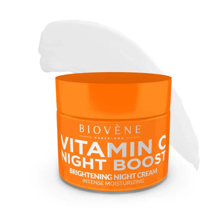 Crema booster notte alla vitamina C con effetto antietà per il rinnovamento 50 ml