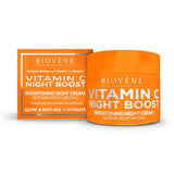 Crema booster notte alla vitamina C con effetto antietà per il rinnovamento 50 ml