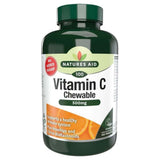 Vitamina C con rosa canina, bioflavonoidi e acerola (Vitamin C Chewable) 500mg 100 compresse masticabili NaturesAid