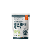 Brodo di ossa di manzo, insapore (biologico), 500 g in polvere <tc>Nordic Kings</tc>