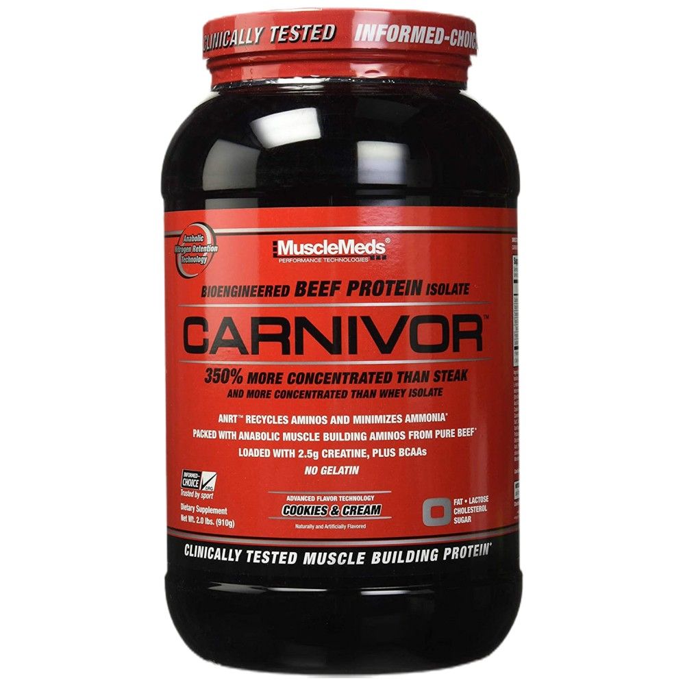 Proteina carnivore/manzo - 908 grammi