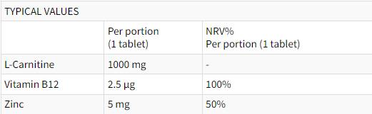 CARNITINA extra 1000 mg - 80 Compresse