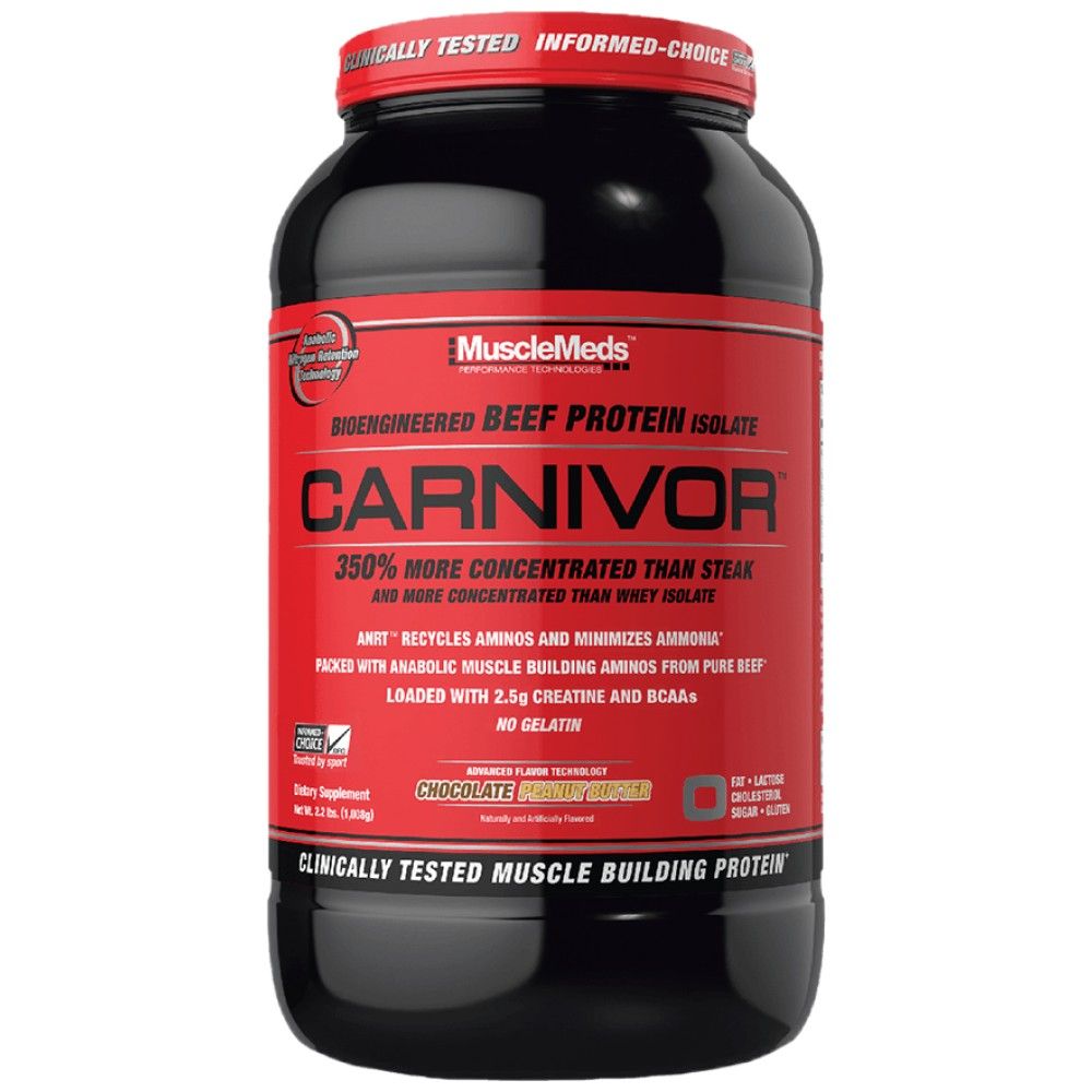Proteina carnivore/manzo - 908 grammi