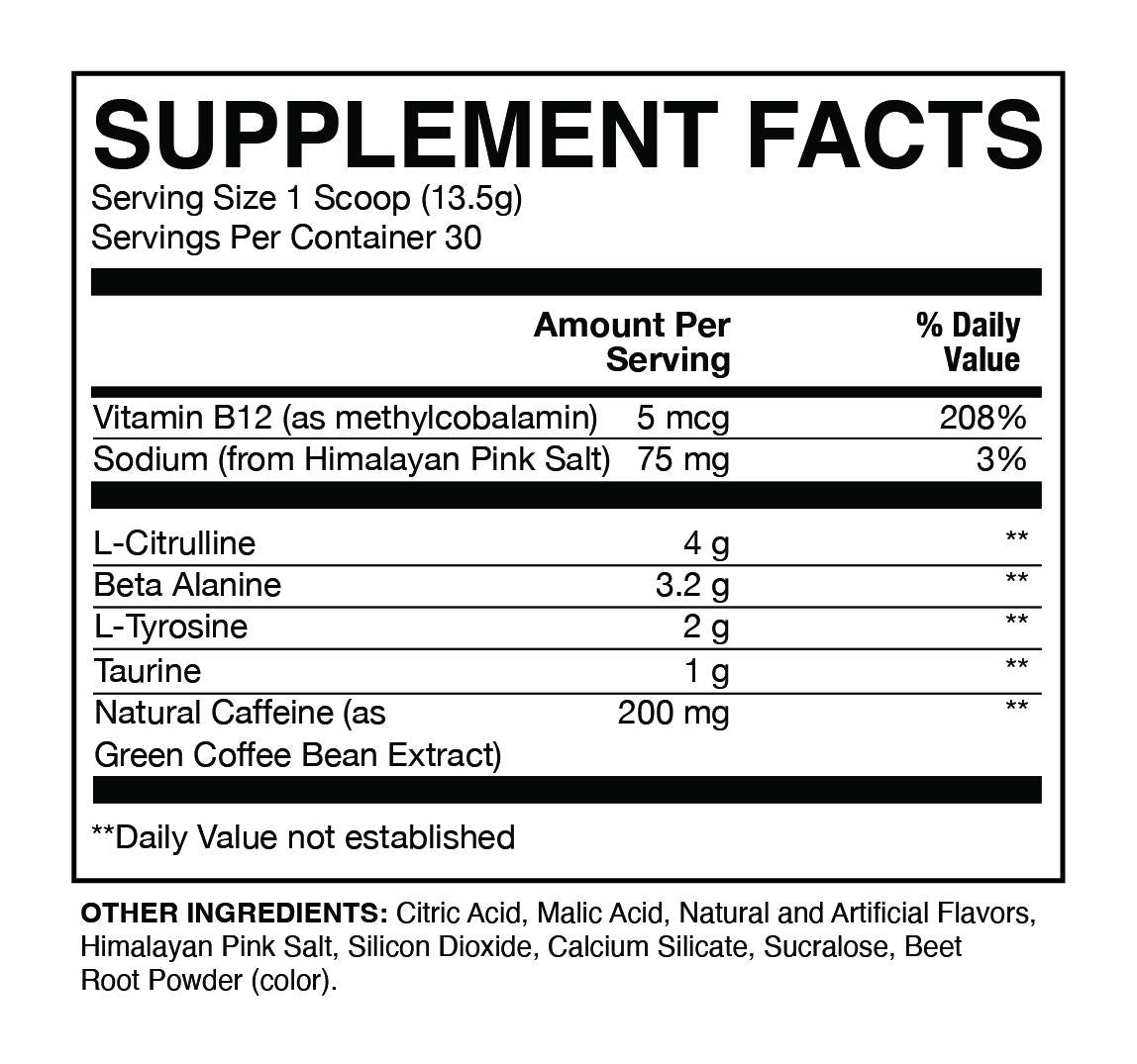 CBUM Essenziale Pre | con Caffeina Naturale - 405 grammi