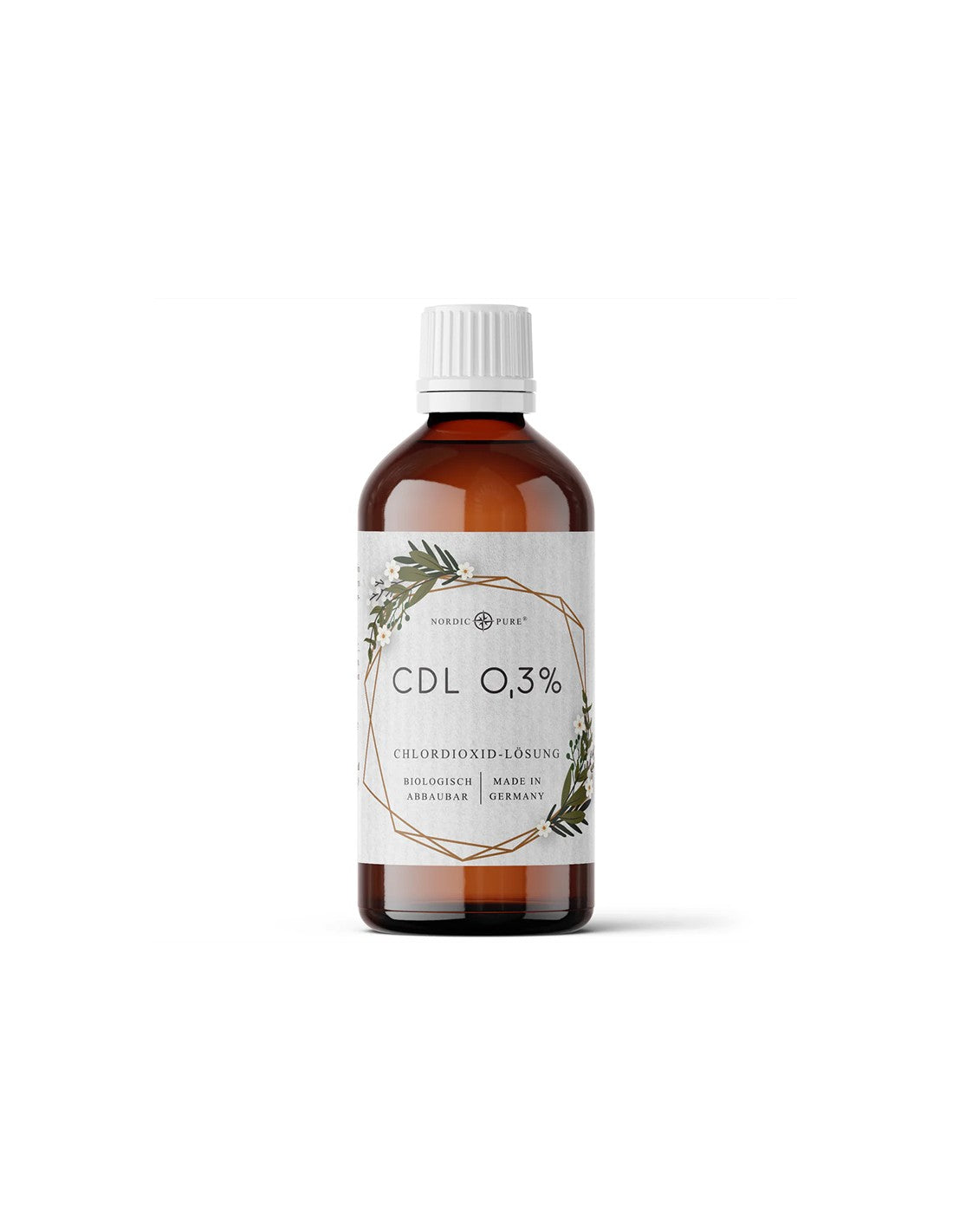 Disinfettante - Biossido di cloro in soluzione acquosa CDL 0,3%, 100 ml