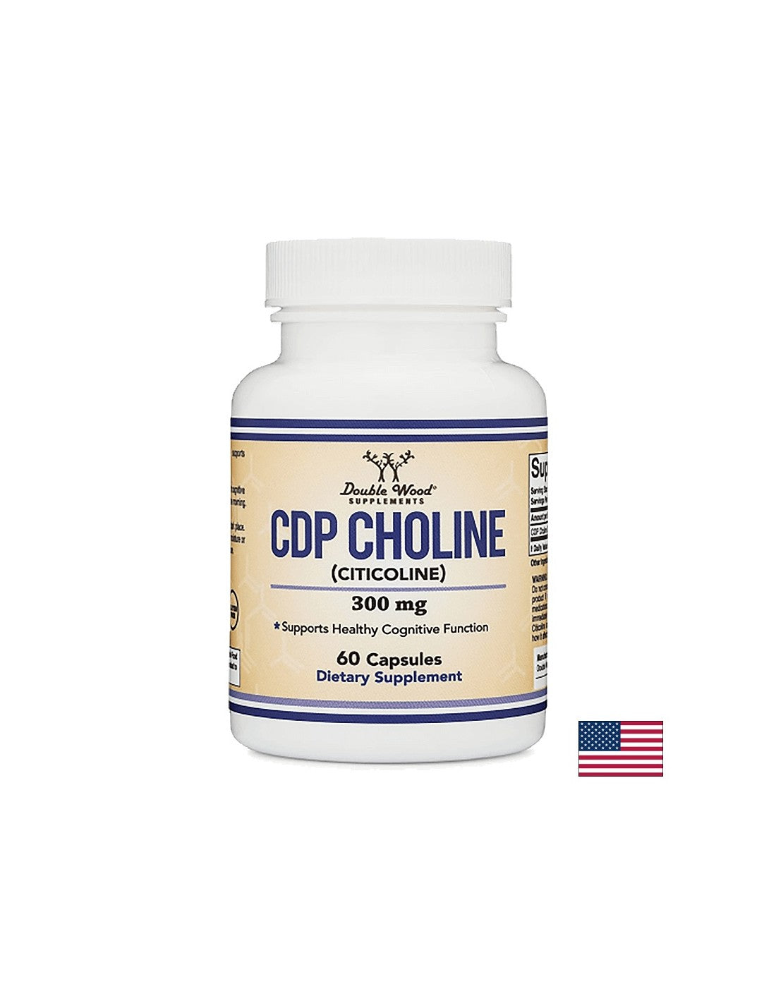 CDP Colina (Citicolina), 300 mg, 60 capsule <tc>Double Wood</tc>