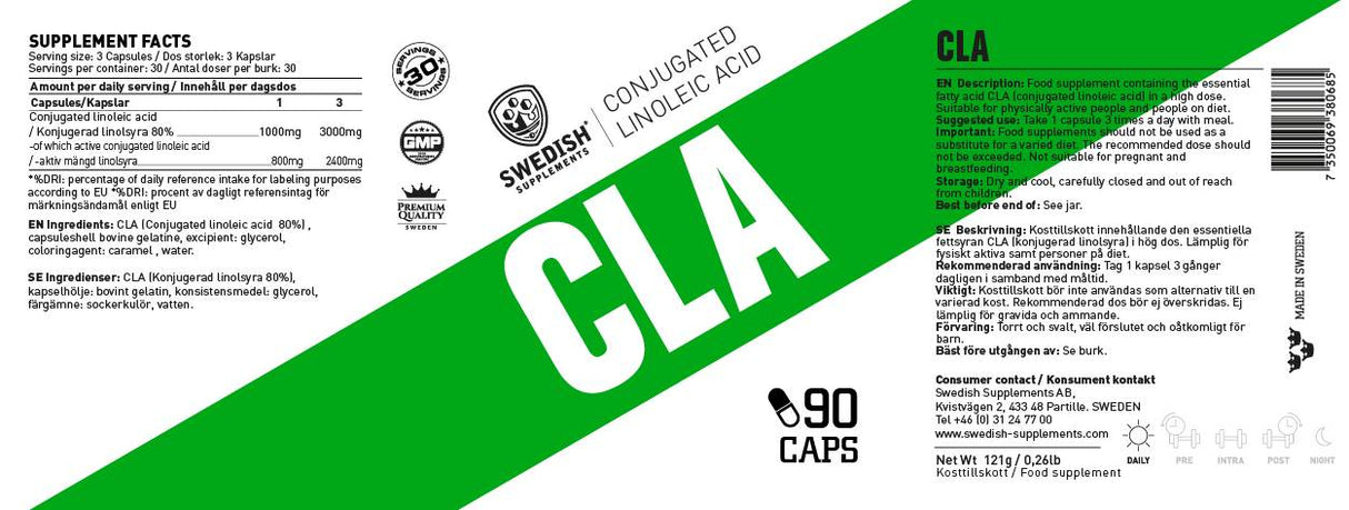 CLA 1000 mg - 90 confetti
