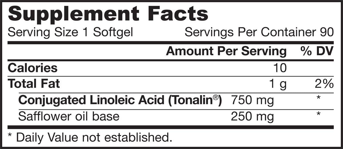 CLA 750 mg 90 capsule di gel