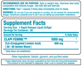 CLA 80 Femme 60 Capsule gel