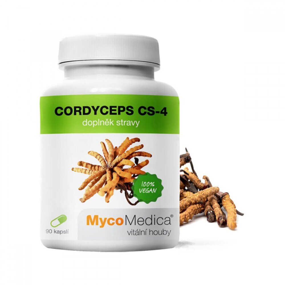 Cordyceps CS-4 /90 capsule x500 mg/- estratto di micelio 30% polisaccaridi <tc>MycoMedica</tc>