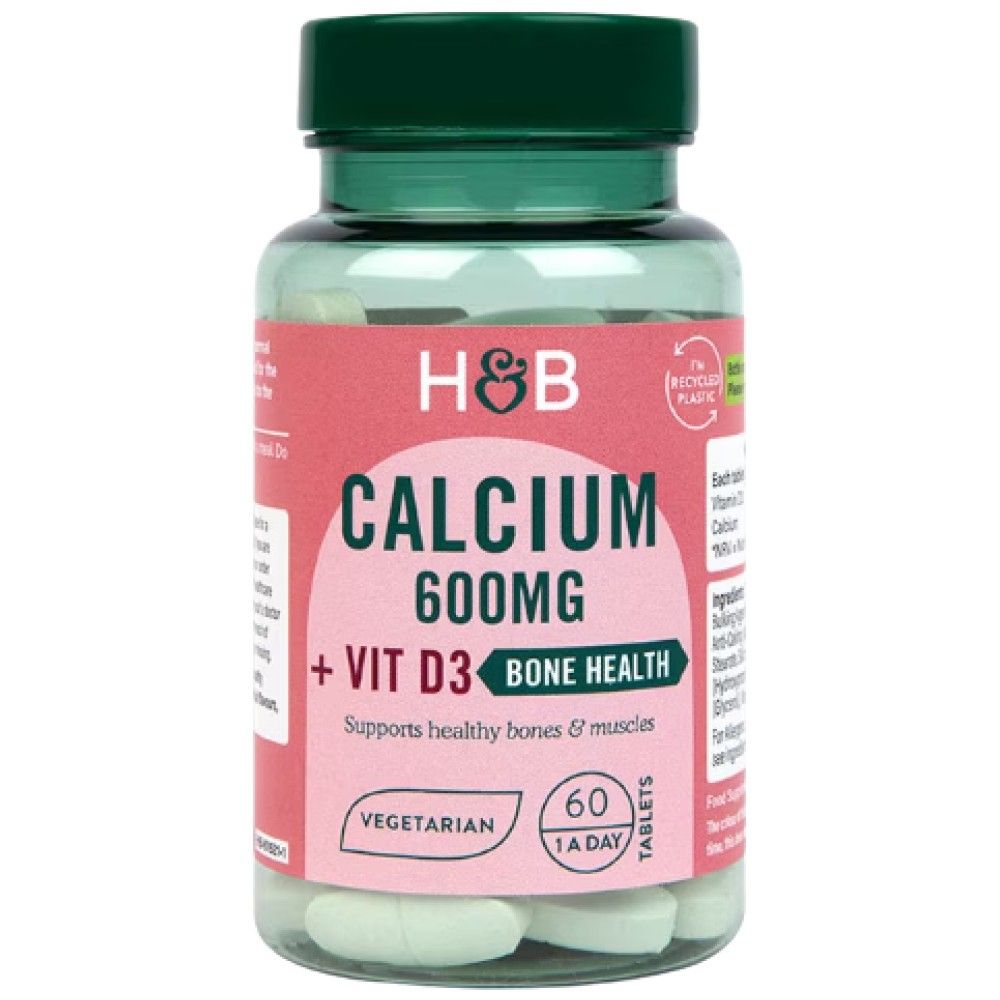 Calcio 600 mg + Vitamina D - 60 Compresse