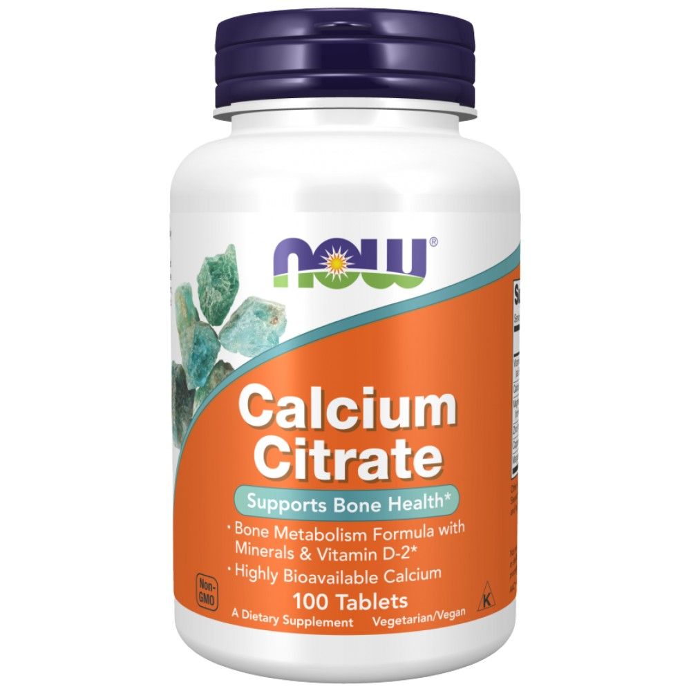 Citrato di calcio con minerali & Vitamina D-2 300 mg - 100 compresse