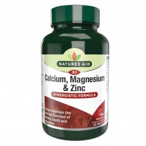 Calcio, Magnesio e Zinco (Calcio, Magnesio + Zinco) 90 compresse NaturesAid